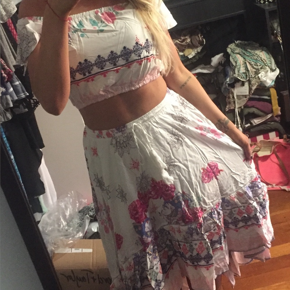 Spell Style Ruffle Boho Skirt Set - Picture 5 of 15